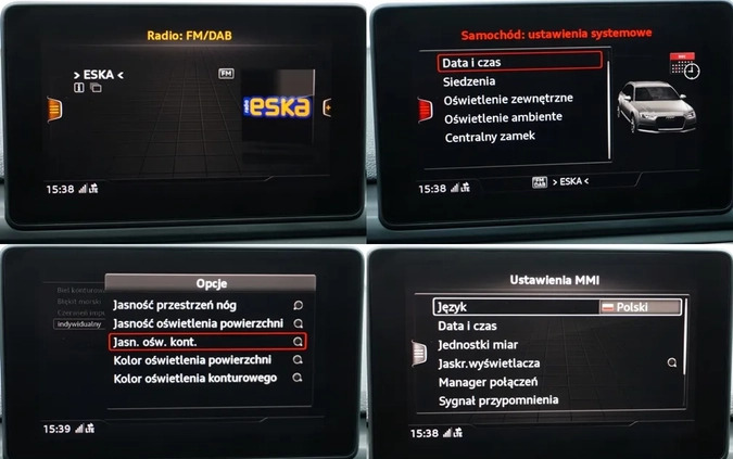 Audi A4 cena 71900 przebieg: 199777, rok produkcji 2017 z Wisła małe 742